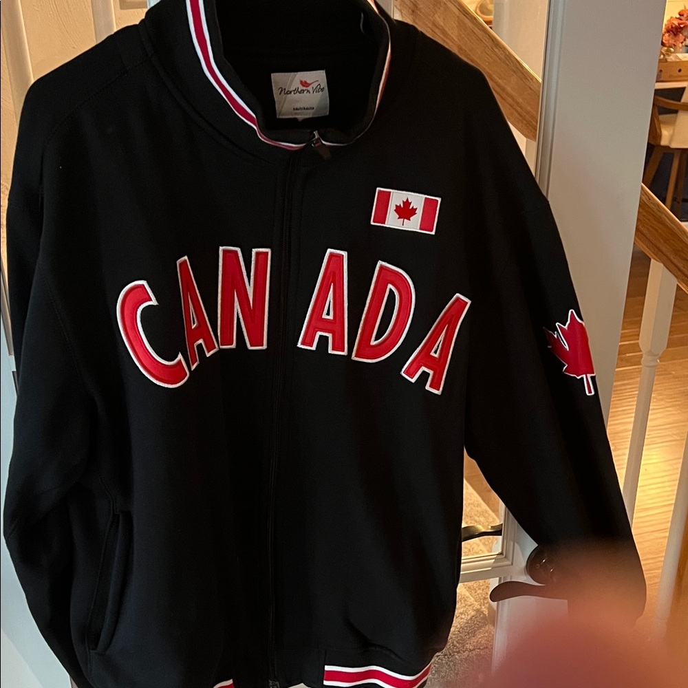 Canada Black Varsity Jacket by